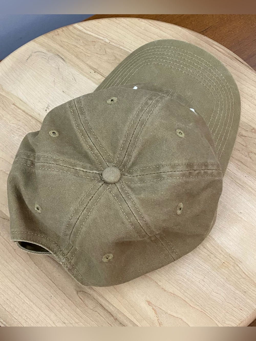 Vuori Adjustable Unisex Camel Brown Ball Cap Hat Adjustable Workout Athletic - Picture 12 of 12